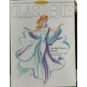 1996 Mattel Barbie Classique Starlight Dance Collector Doll New in Box